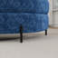 Repose-pieds de rangement moderne en forme de demi-lune de 47,2 po avec pieds en métal-1601361566