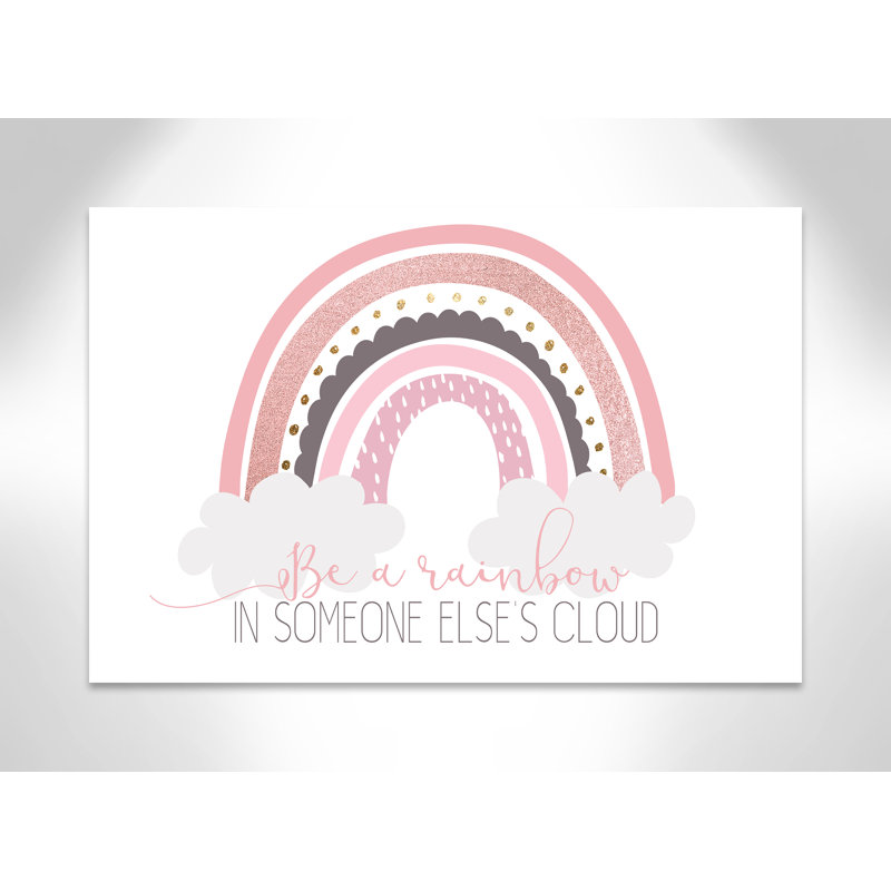 Être un arc-en-ciel, H 24 po x l 36 po x P 1,5 po, Toile