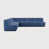 Blue Polyester Blend