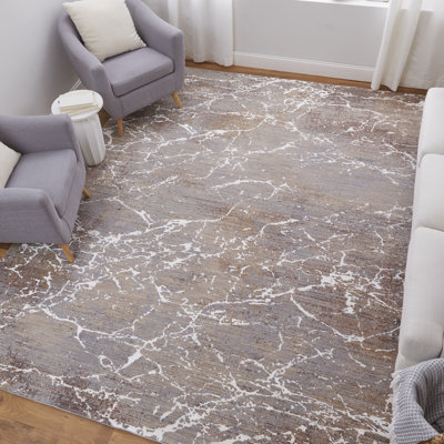 Tapis rectangulaire Rhun