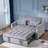 Amelita 53.54'' Velvet Sleeper Sofa-861528165