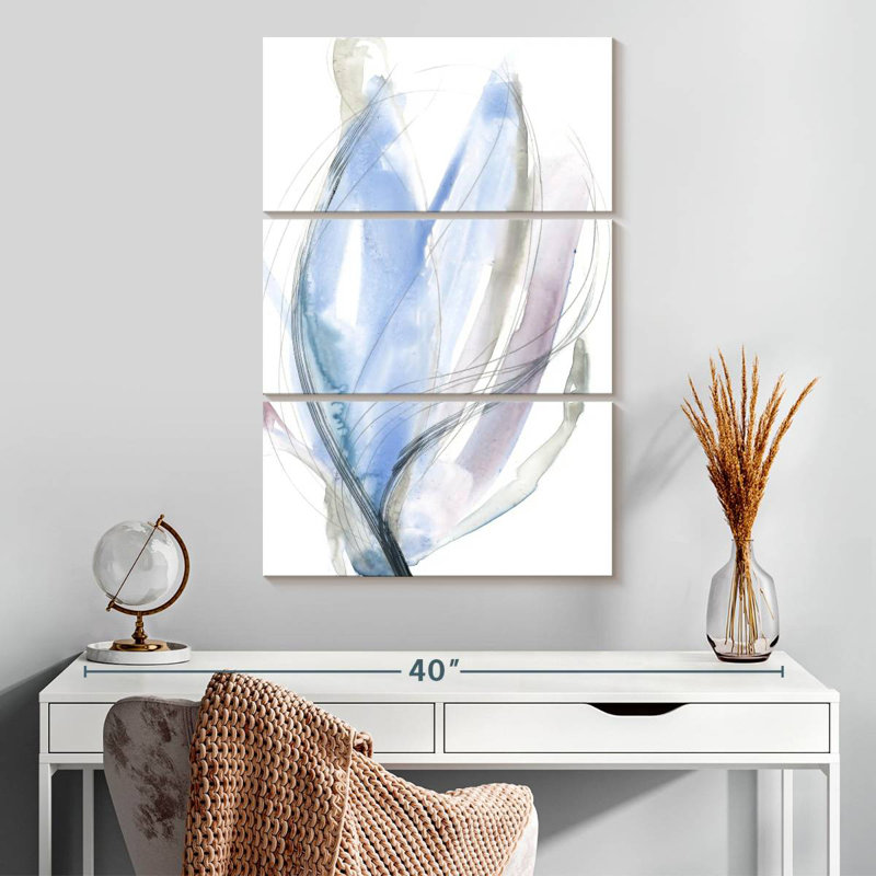 Avery Azure Vortex I, 32" H x 20" W