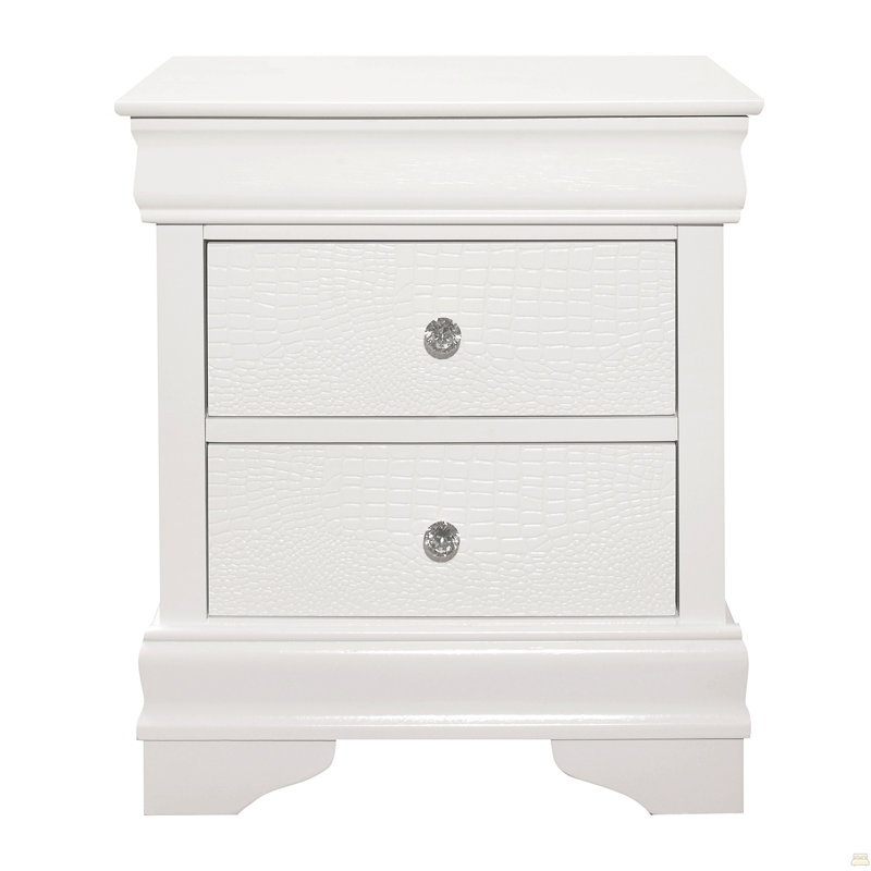 Table de chevet 1Pc de 3 tiroirs