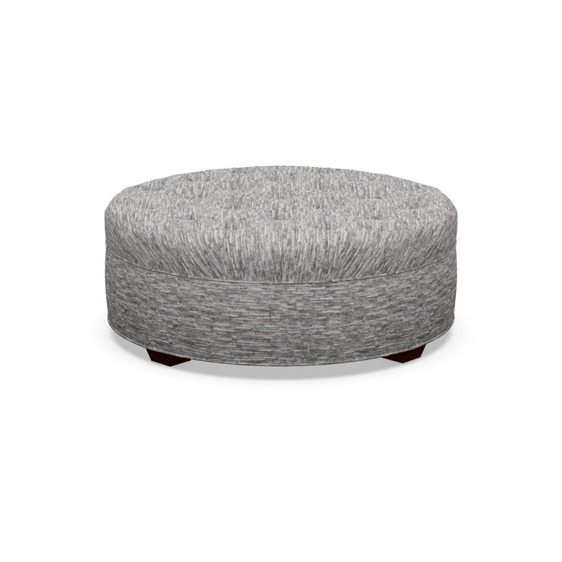 Round Ottoman, 8172-81, Walnut
