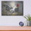 «Gold Lace Rooster A» par Jean Plout, art mural en métal