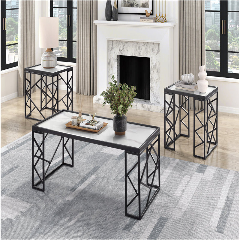 Occasional 3Pc Tables Set