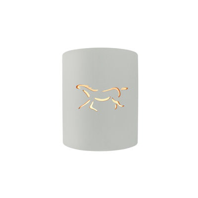 Sun Dagger Ceramic Wall Light