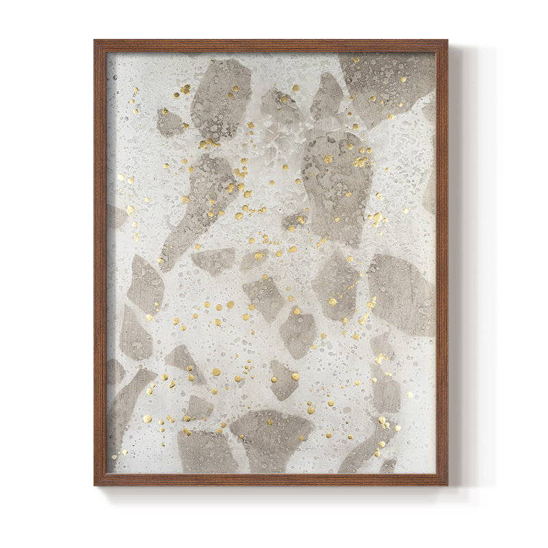 Chordata II, reproduction encadrée - bois massif, Brun, H 28 po x l 22 po