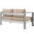 Modway Shore Aluminum Outdoor Patio Loveseat-1333884563