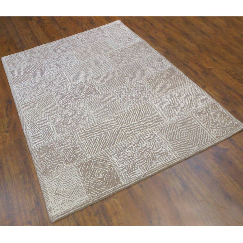 Wool Abstract Indoor Rug