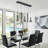 Modella Linear Island Pendant - Black