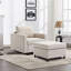 Canapé modulaire à siège simple avec repose-pieds-1213380492
