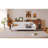 Upholstered Daybed With 4 Support Legs-1494990976-1494990978