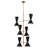 Phix 12 - Light Steel Dimmable Tiered Chandelier-1823437113