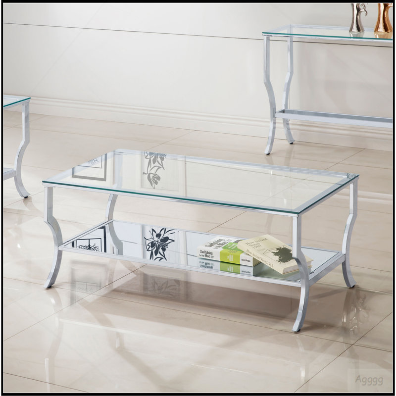 Seroff Chrome Coffee Table