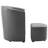 Modway Divulge Modern Leatherette Armchair and Ottoman-1100092806