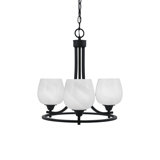 Paramount 3 Light Uplight Chandelier