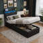 European Single (90 x 200 cm) Lift Up Storage Ottoman Bed