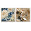 Richbell - Ensemble de 2 collages floraux carrés-101864645-101864648
