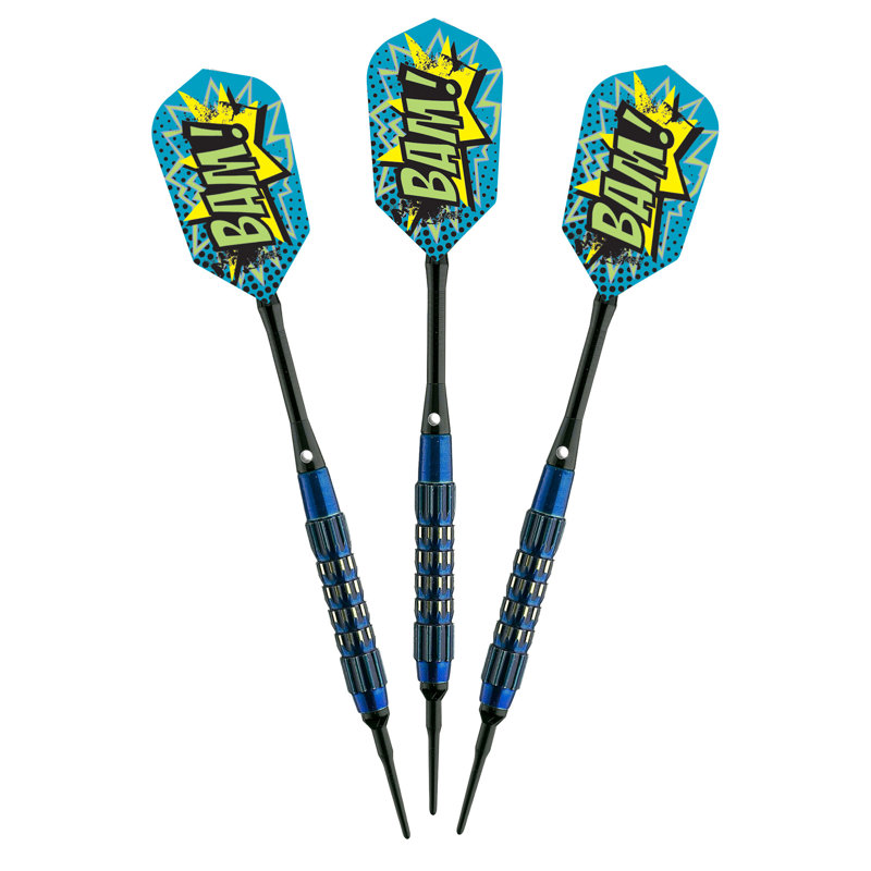 Comix Soft Tip Darts, Blue
