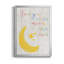 To the Moon and Back - Cadre photo, art textuel sur toile-1096690250-1096690257