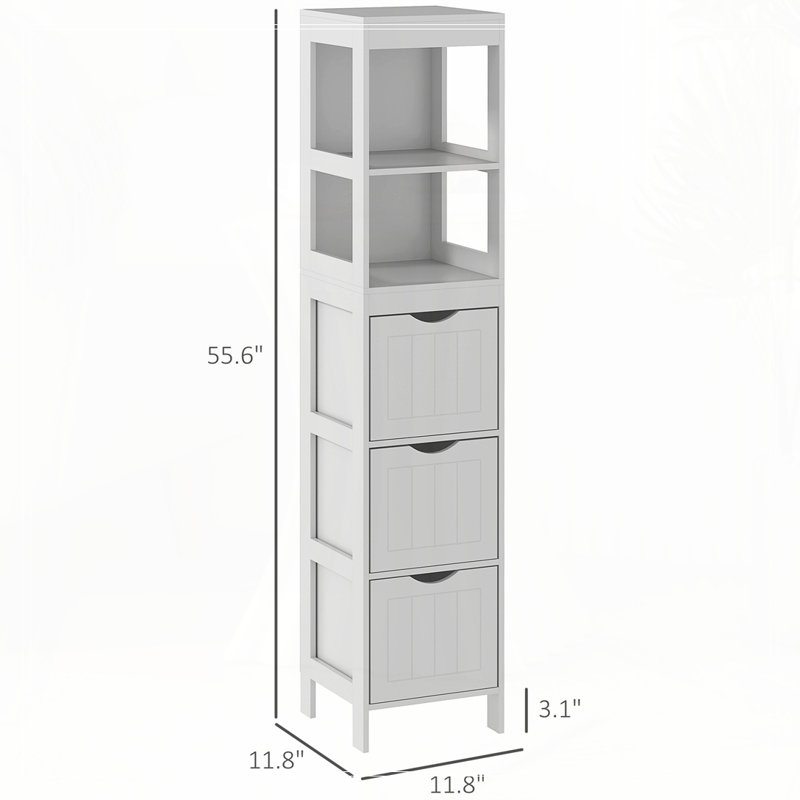 Narrow Bathroom Storage Cabinet