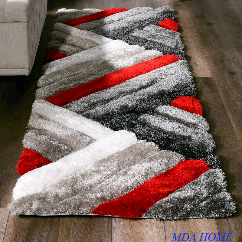 Kadir Geometric Indoor Rug, Runner 2'4" x 8'