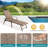 Reclining Aluminum Outdoor Chaise Lounge-1749437950