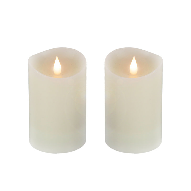 Flameless Pillar Candle
