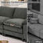 Canapé d'angle rembourré avec 2 repose-pieds-1982651133-1982651129