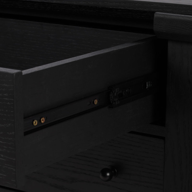 Gardendale Kitchen Island, Black