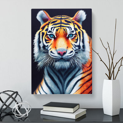 Tiger Portrait Vol.3 - Wrapped Canvas
