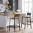 Counter Stool with Metal Frame-842712338-829296678
