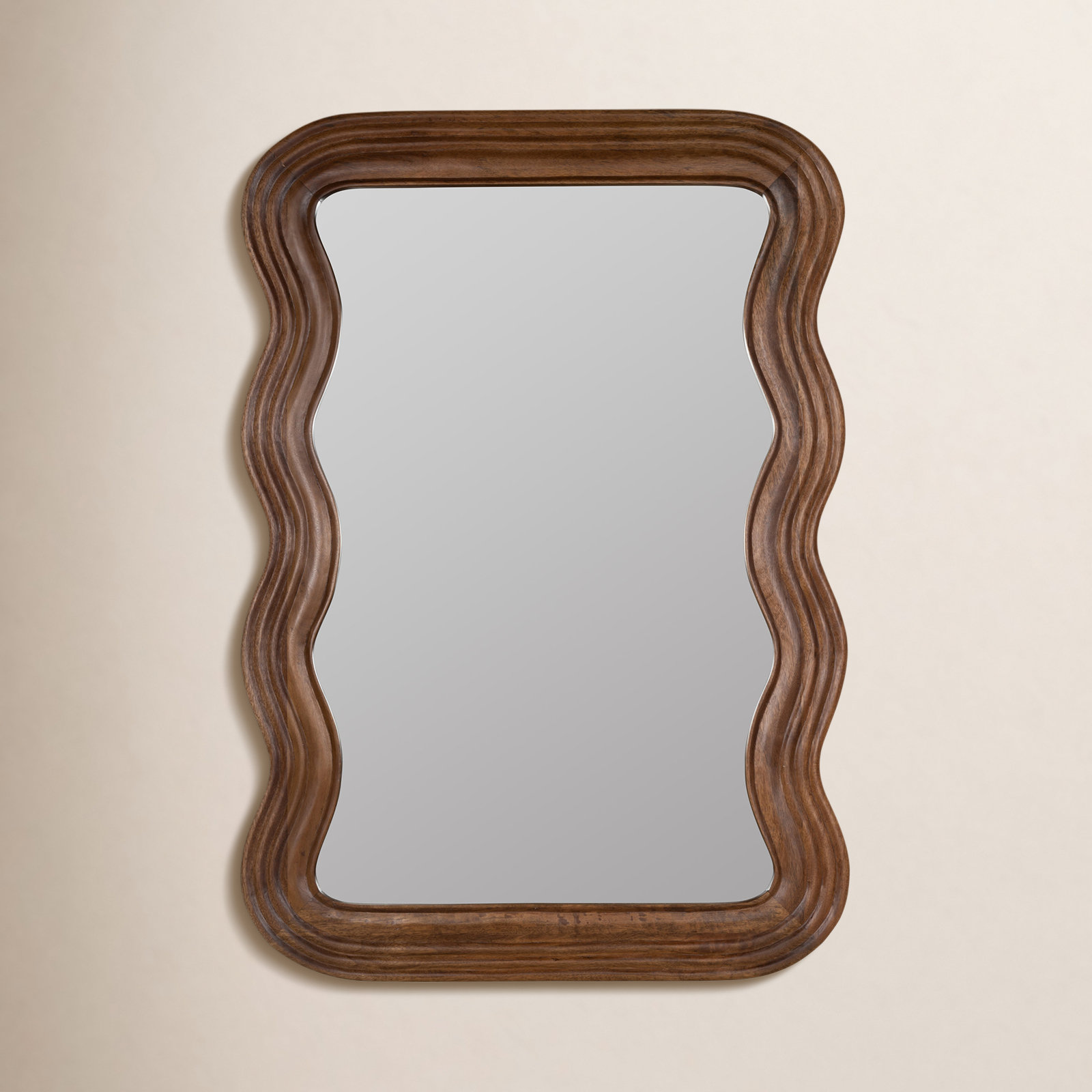 Axinia 28" Accent Mirror, Brown