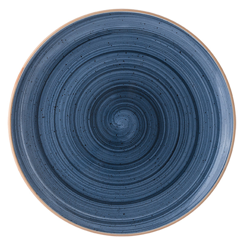 Assiette plate 10,5 ", Bleu