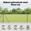Vidaxl Hexagon Fence Steel-114622072-114622084