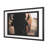 Stare Down by Chad Mackay a Hand Embelished Textured Framed Art Print Matted under Glass