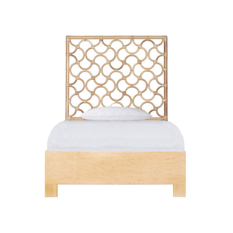 Lit plateforme Mar, Simple, Naturel