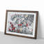 Garden Flowers Vol.12 by Chen Daofu - Framed Print-55578786-55578784