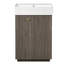 Meuble-lavabo 21,6 po avec lavabo en céramique-538130073