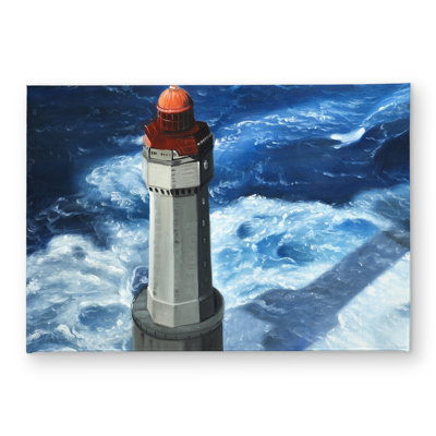 Headlight of Jument - Classic Blue Indoor/Outdoor Door Mat