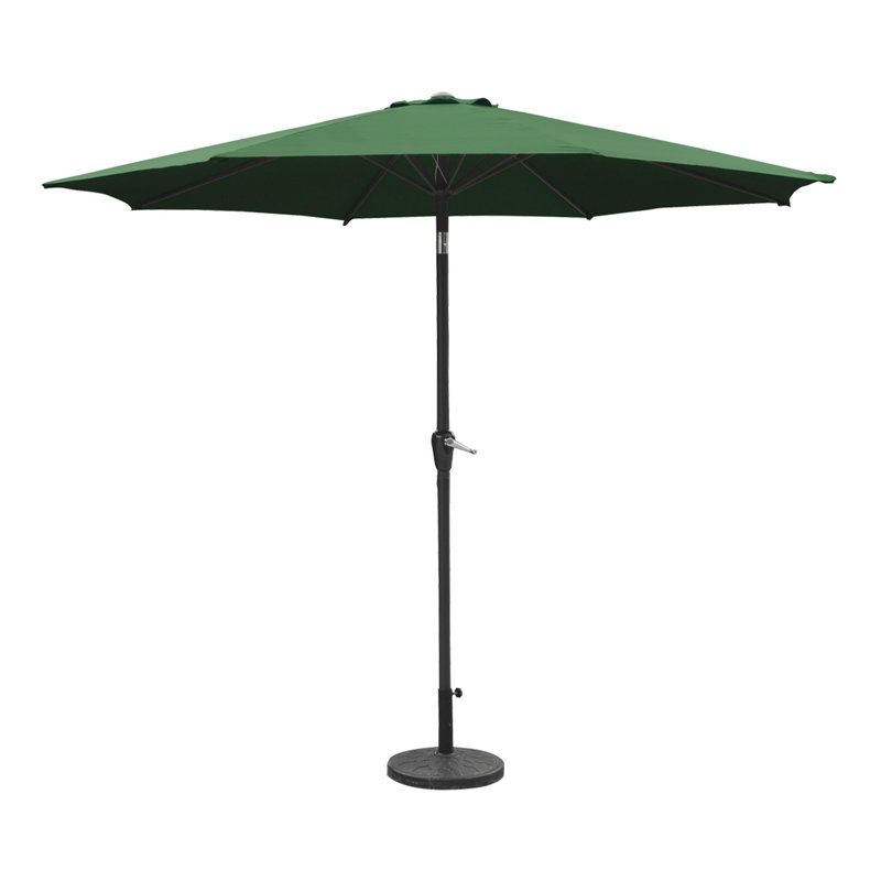 Wymore 250cm Market Parasol, Dark Green