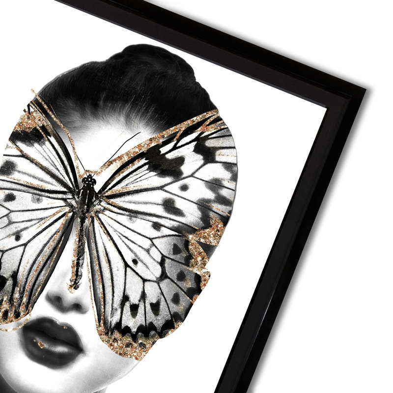 Duchess of Wings Shadowbox Glitter by Oliver Gal