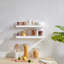 Hudson Floating Wall Shelf Kit, Chunky 3.8cm-10343160-10343164