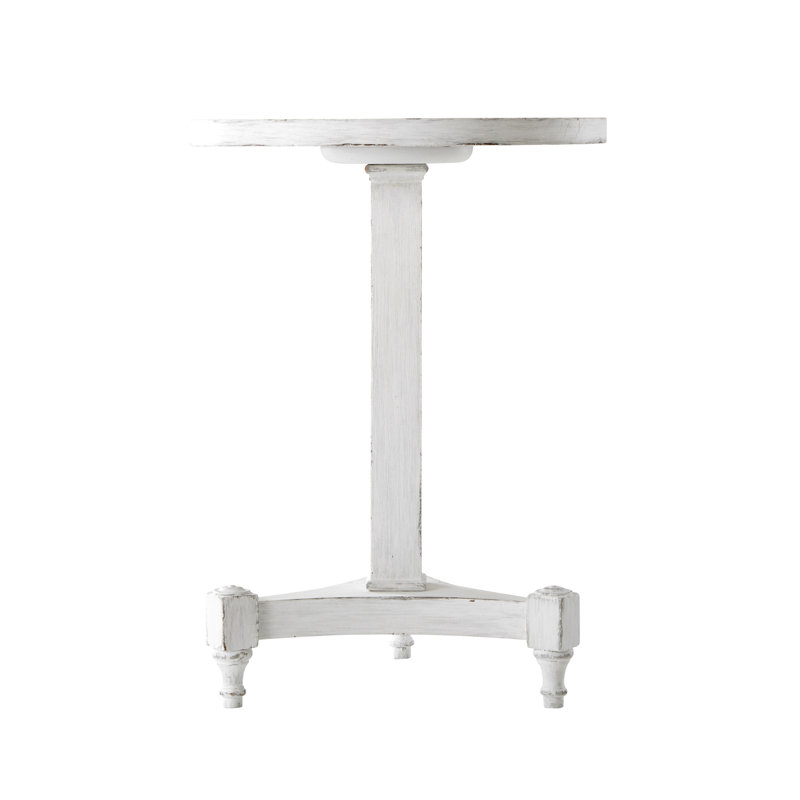Nora Round Wood Tavel End Table