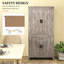 Armoire de rangement autoportante, garde-manger avec tablettes réglables, pour la maison