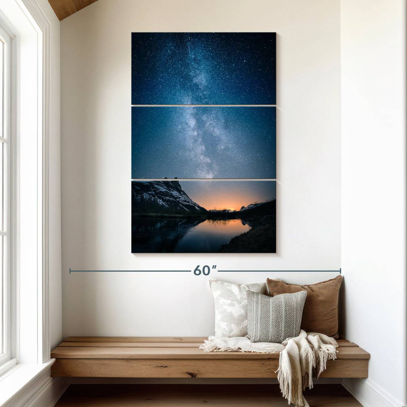 Alvord, ciel nocturne envoûtant, H 50 po x l 32 po