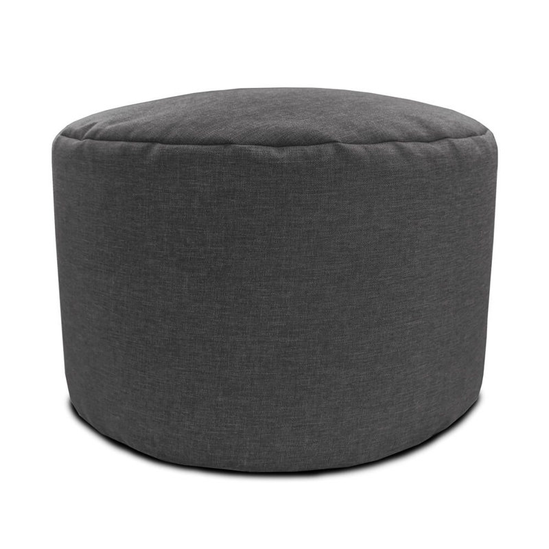 rucomfy Beanbags Textured Barley Pouffe Bean Bag. Large Foot Rest or Extra Seating. Home Living or Bed Room Footrest. W55cm x H38cm