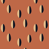 Shape of Color Split 10' L x 24" W Peel and Stick Wallpaper Tile