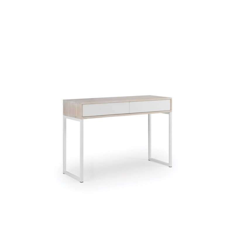 Rachaba 110cm Solid Wood Top Console Table